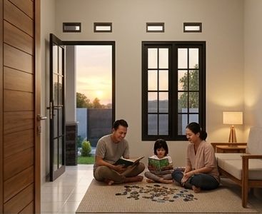 Interior Ruang Keluarga — galeri perumahan PT. Cahaya Sakofa Mulia