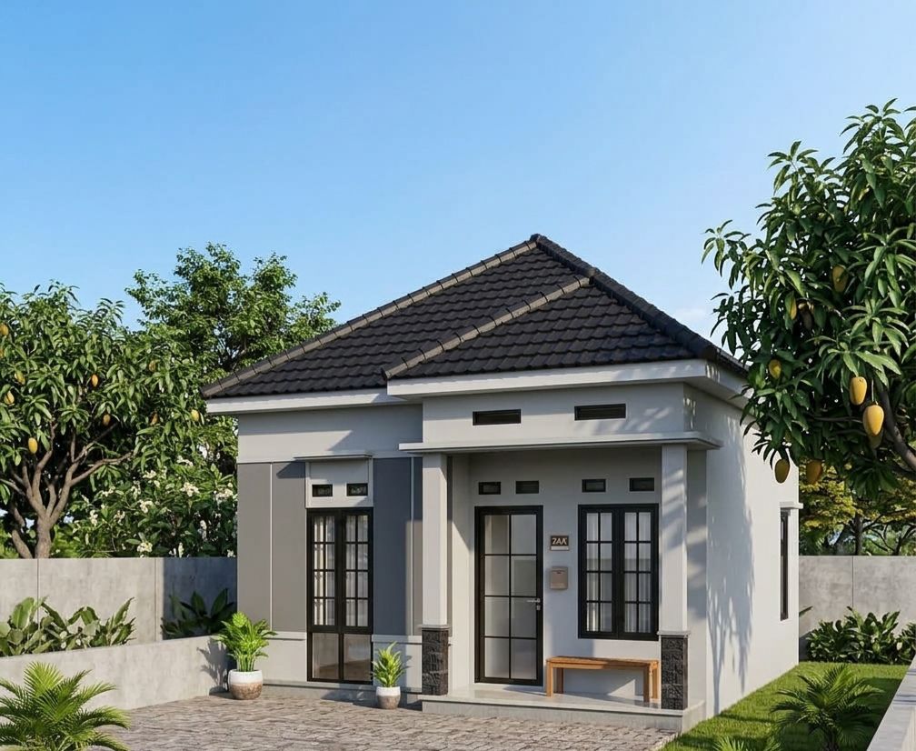 Perumahan modern Type 36 konsep cluster PT. Cahaya Sakofa Mulia